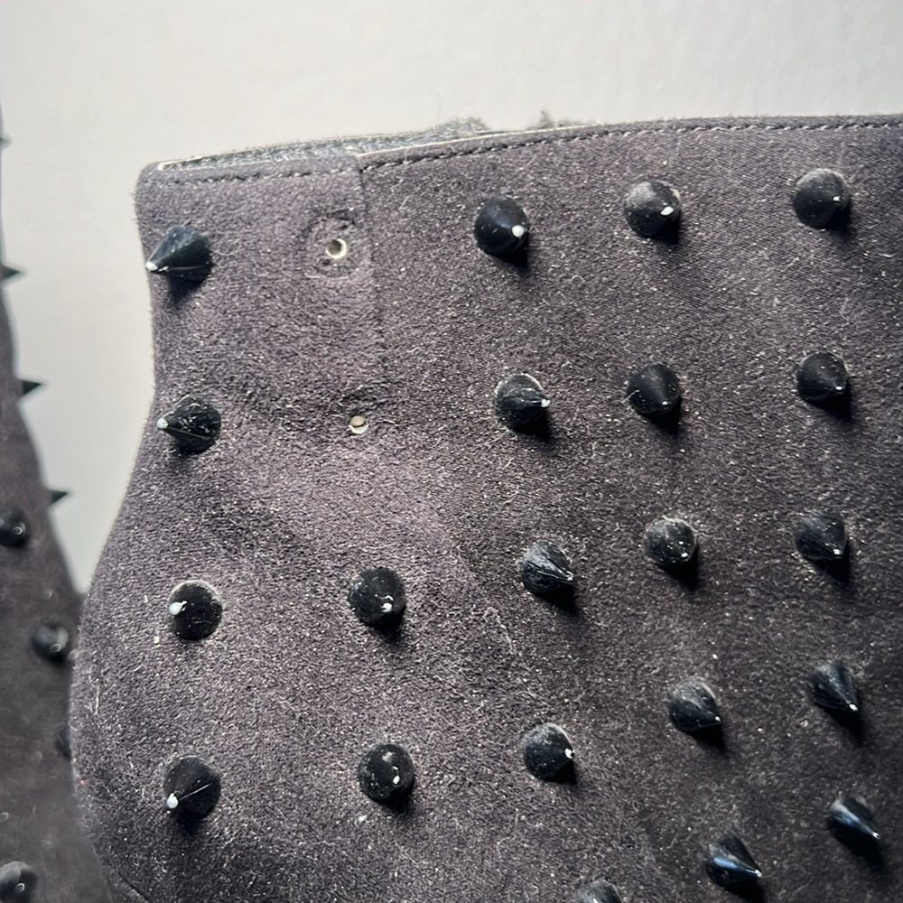 Betts size 8/ 39 stiletto spike studded ankle boots - Picture 7 of 7